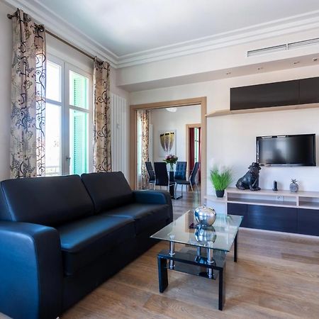 Ferienwohnung Victor Hugo - Modern And Sunny, Terrace, 2 Baths Nizza Exterior foto