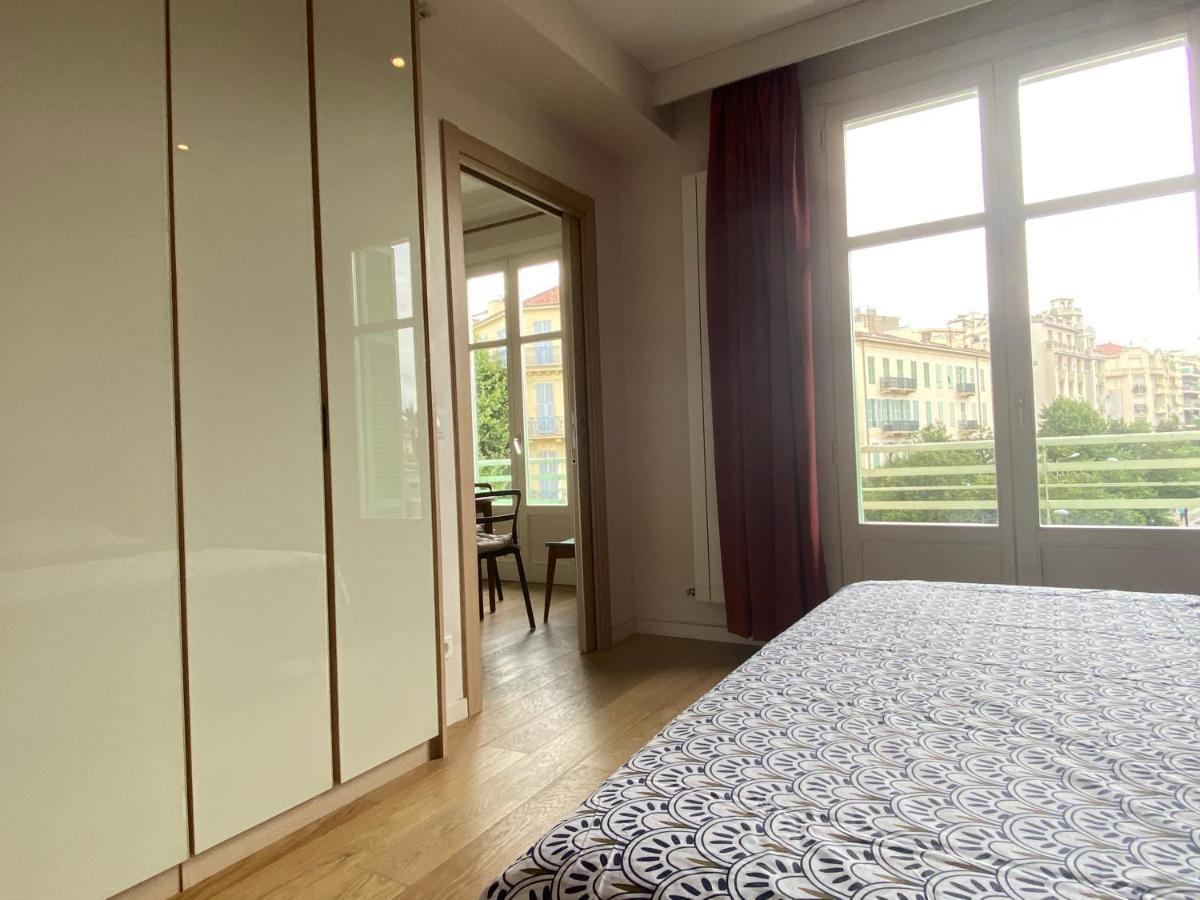 Ferienwohnung Victor Hugo - Modern And Sunny, Terrace, 2 Baths Nizza Exterior foto