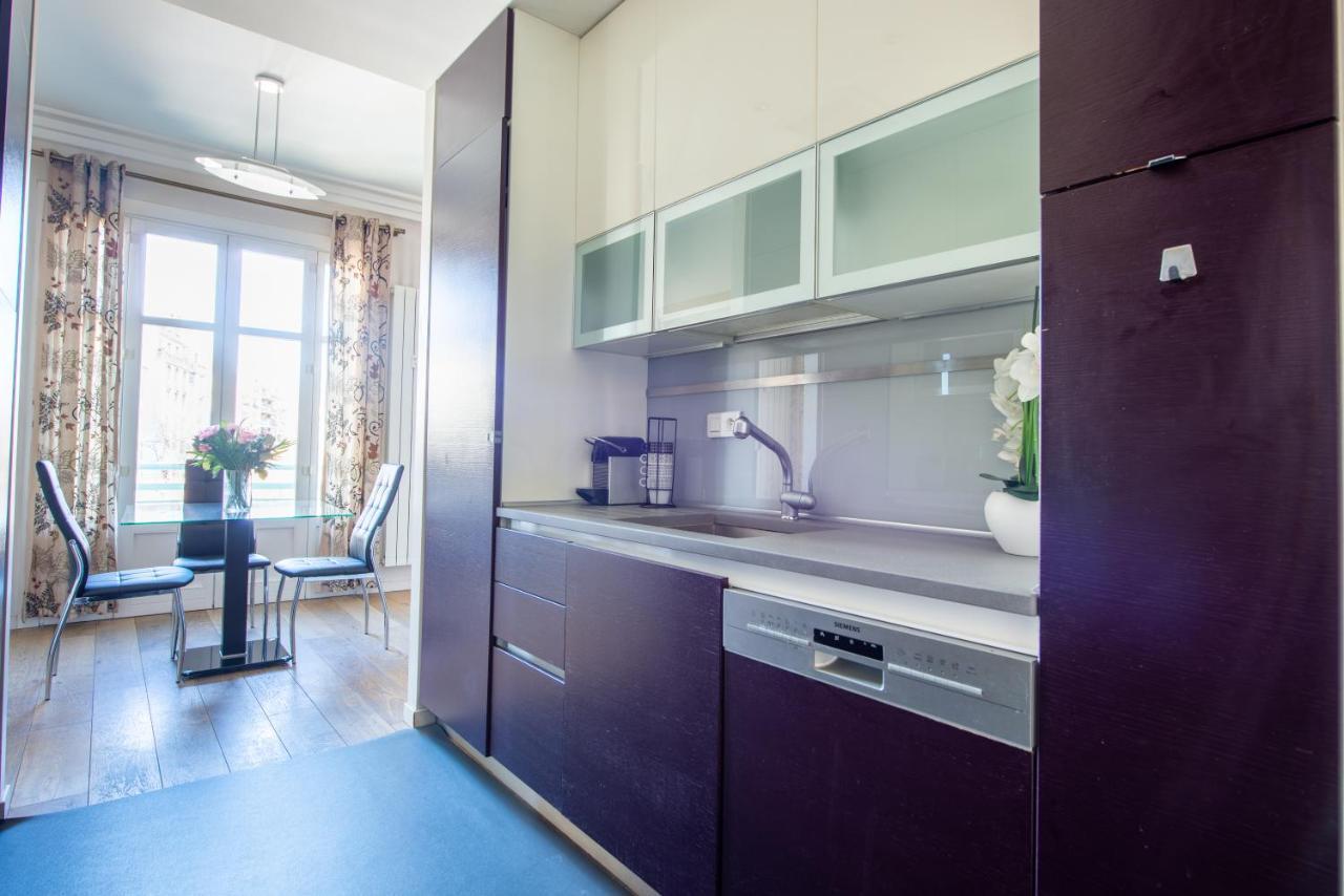 Ferienwohnung Victor Hugo - Modern And Sunny, Terrace, 2 Baths Nizza Exterior foto